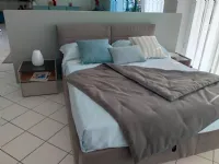Letto moderno Berry con fodera di  ricambio  ecopelle V&nice scontato 31%