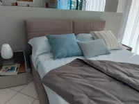 Letto moderno Berry con fodera di  ricambio  ecopelle V&nice scontato 31%