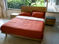 Letto in legno con piedini CityLe fabliera prezzo ribassato