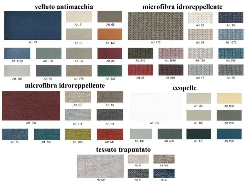 Letto moderno con contenitore Adamas Nefi a prezzo scontato