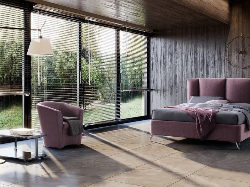 Letto matrimoniale moderno Letto matrimoniale co con contenitore Artigianale a prezzo ribassato