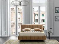 Letto moderno con contenitore Orange Artigianale a prezzo scontato