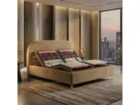 Letto imbottito modello Oro di Collezione esclusiva scontato 50%