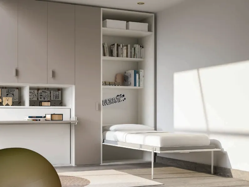 Letto moderno Fly Zg mobili scontato 40%