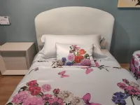 Letto moderno con giroletto Chlo art. 1181 Halley a prezzo scontato