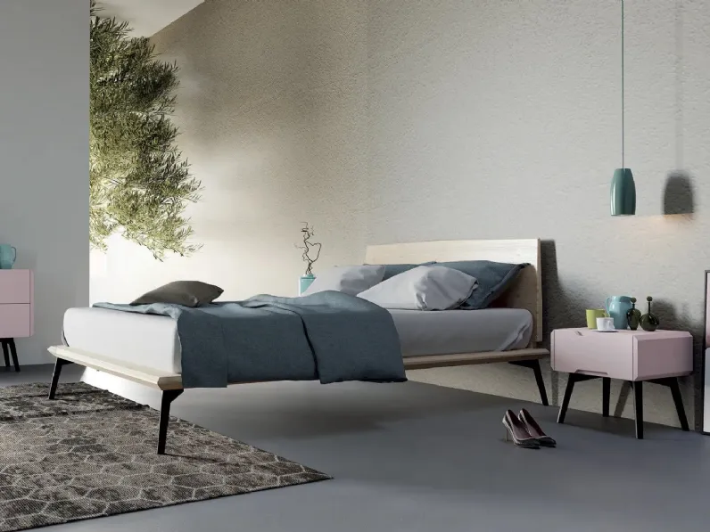 Letto matrimoniale moderno Dolcevita  * Fratelli mirandola a prezzo ribassato
