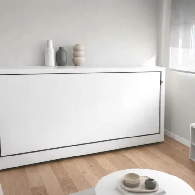 Letto in laccato a scomparsa Drimino letto singolo Artigianale a prezzo scontato