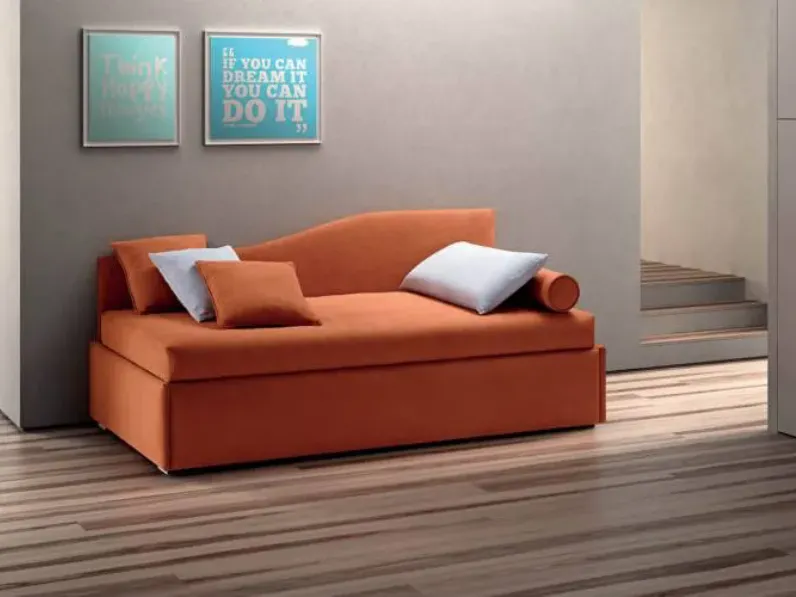 Letto moderno con cassetti Enjoy twice Samoa a prezzo ribassato