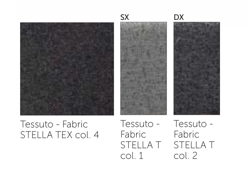 Letto moderno Fanny tessuto Stilfar con un ribasso esclusivo
