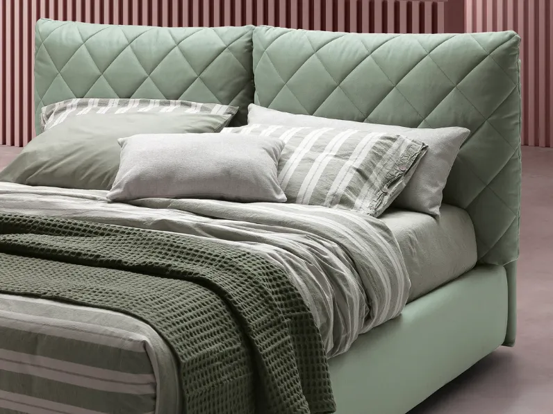 Letto matrimoniale moderno Kilt Biel a prezzo scontato
