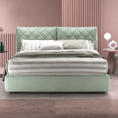 Letto matrimoniale moderno Kilt Biel a prezzo scontato