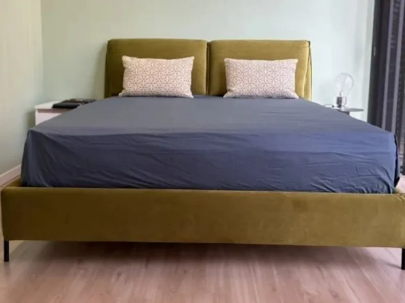 Letto matrimoniale con contenitore field Artigianale SCONTATO a PREZZI OUTLET