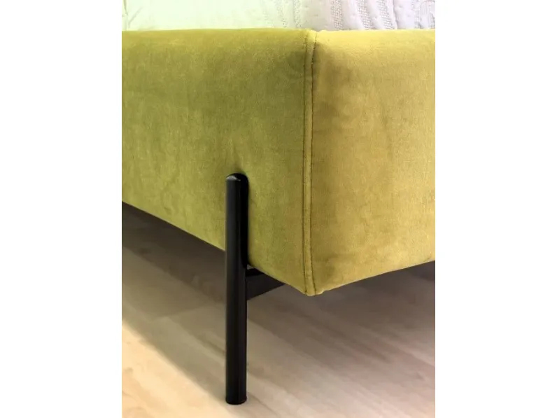 Letto matrimoniale con contenitore field Artigianale SCONTATO a PREZZI OUTLET