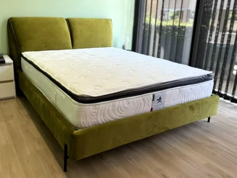 Letto matrimoniale con contenitore field Artigianale SCONTATO a PREZZI OUTLET