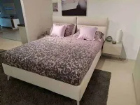 Letto moderno Letto plio con contenitore alto Oggioni con uno sconto del 34%