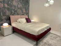 Letto imbottito con contenitore Letto tecum rigoNovalunaa prezzo ribassato