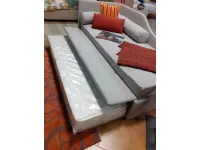 Letto imbottito con giroletto LineBolzana prezzo ribassato