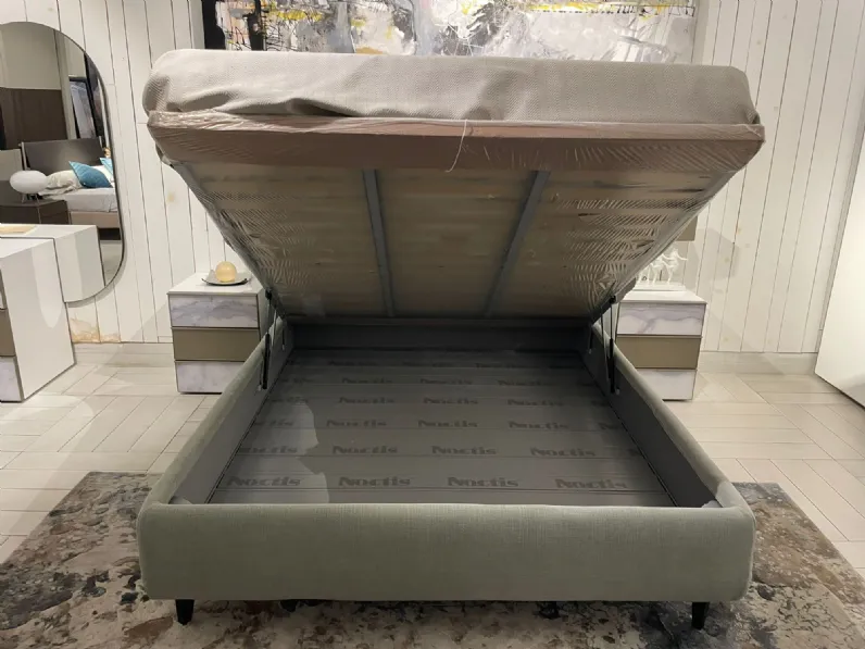 Letto matrimoniale con contenitore Osaka Noctis a prezzo scontato