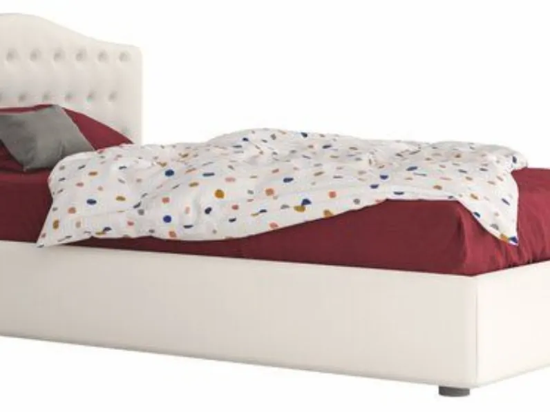 Letto piazza e mezzo con contenitore Prestige Zg mobili a prezzo scontato