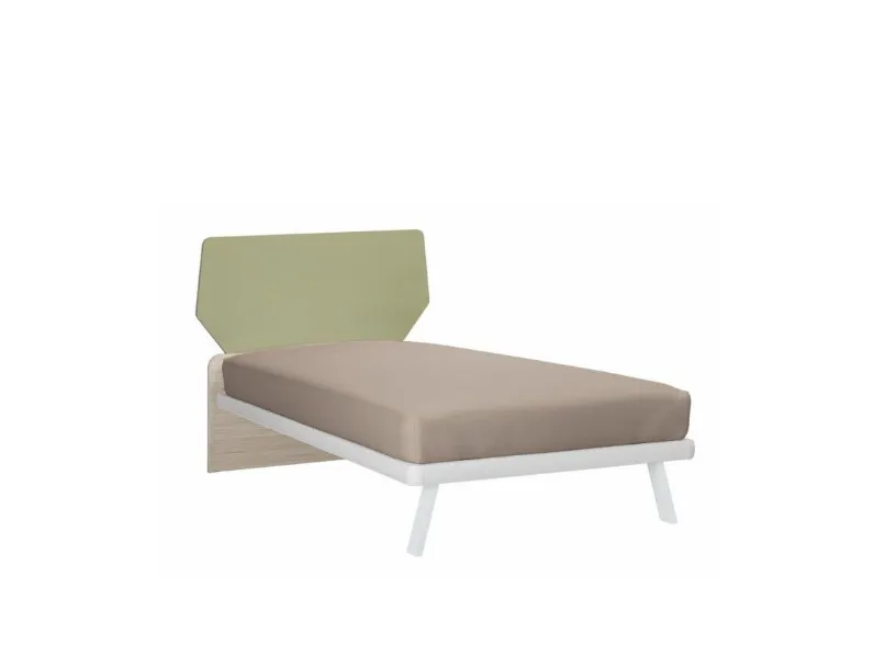 Letto Rombo Zg mobili in OFFERTA OUTLET - 40%
