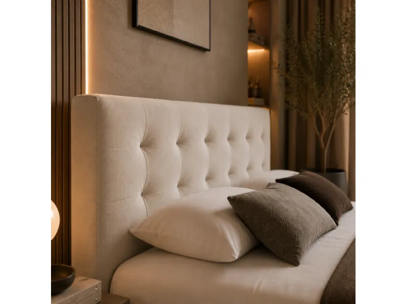 Letto king size moderno Tender Le comfort a prezzo ribassato