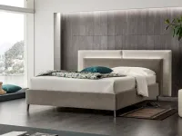 Letto imbottito con contenitore Monroe V&nice a prezzo scontato