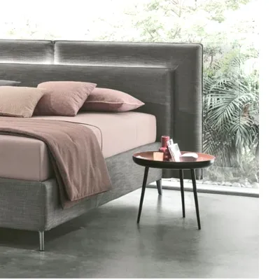 Letto imbottito con contenitore Monroe V&nice a prezzo scontato