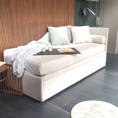 Letto singolo con contenitore Nic Collezione esclusiva a prezzo ribassato