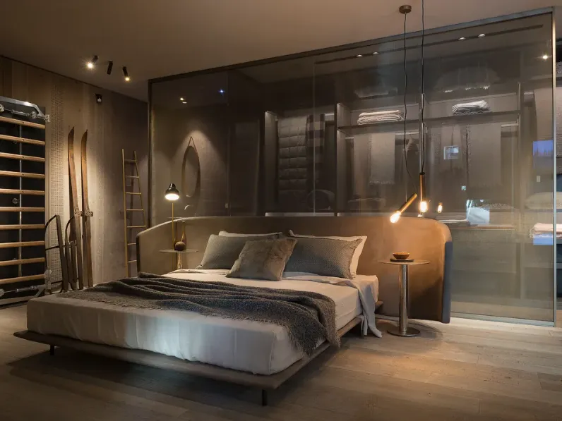 Letto matrimoniale design Noctis Henge a prezzo scontato