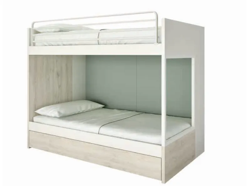 Letto in laccato modello Maxi di Zg mobili scontato 40%