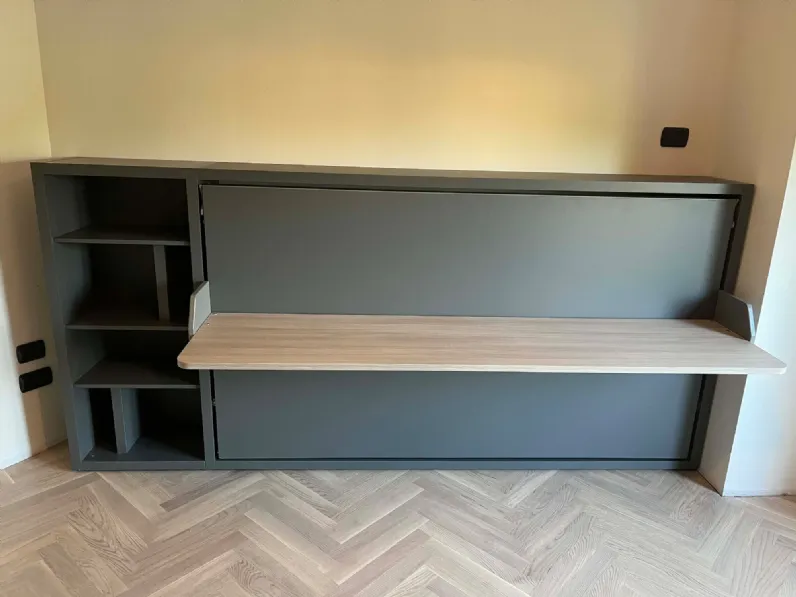 Letto piazza e mezzo moderno Kali 120 board Clei a prezzo ribassato