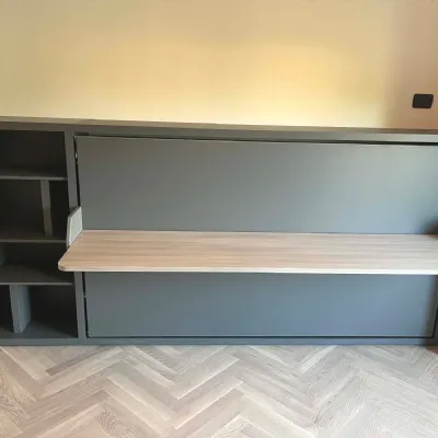 Letto piazza e mezzo moderno Kali 120 board Clei a prezzo ribassato