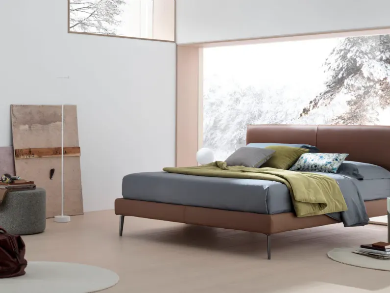 Letto matrimoniale con contenitore Benny V&nice a prezzo scontato