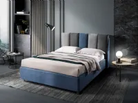 Letto moderno con contenitore Pillow Artigiana letti a prezzo scontato