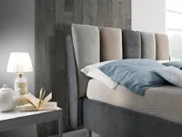 Letto matrimoniale con contenitore Pillow Artigiana letti a prezzo scontato