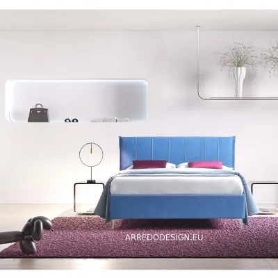 Letto imbottito modello Plumeria di Le comfort scontato 35%