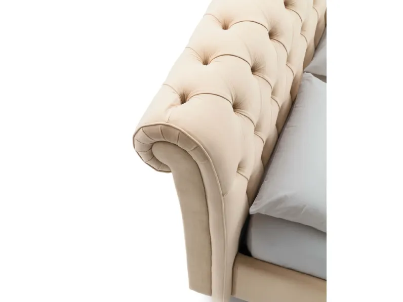 Letto matrimoniale con giroletto Raffaello Le comfort a prezzo ribassato