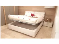 Letto matrimoniale con contenitore River V&nice a prezzo ribassato