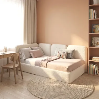 Letto Boucle' designe di Collezione esclusiva scontato del 48%