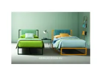 Letto singolo con giroletto * frame Samoa a prezzo scontato