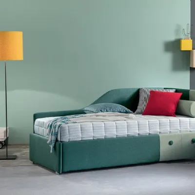 Letto singolo con giroletto Joy V&nice a prezzo ribassato