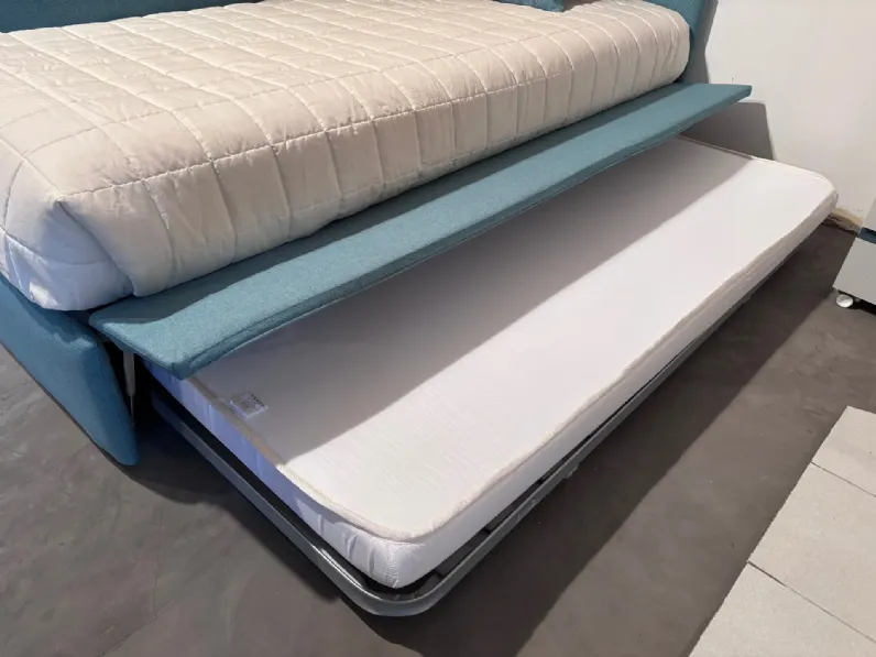Letto singolo con giroletto Space Noctis a prezzo ribassato