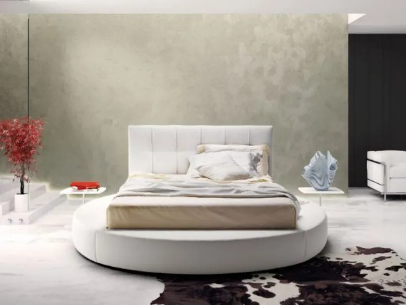 Letto design con giroletto Special * Samoa a prezzo ribassato