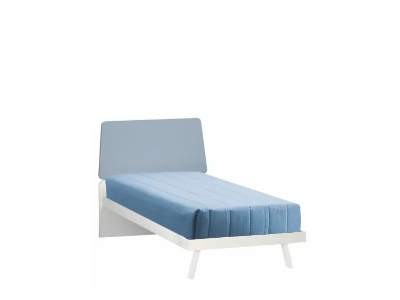 Letto piazza e mezzo con pediera Trapezio Zg mobili a prezzo ribassato