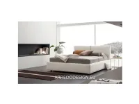 Letto matrimoniale moderno Vega duo slim V&nice a prezzo scontato