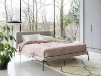 Letto matrimoniale Velvet Novamobili con un ribasso IMPERDIBILE