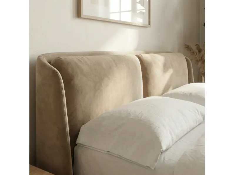 Letto matrimoniale con contenitore Velvet embrace Collezione esclusiva a prezzo scontato