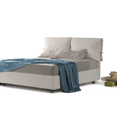 Letto moderno con contenitore Vienna Salvetti a prezzo scontato