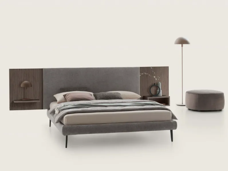 Letto matrimoniale moderno Wall Le comfort a prezzo scontato