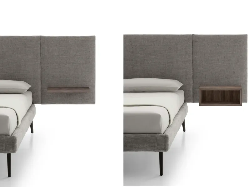 Letto matrimoniale moderno Wall Le comfort a prezzo scontato
